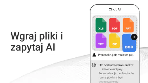 Chat AI: Zapytaj Agenta screenshot