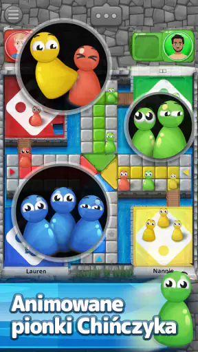 Chińczyk: gra planszowa kostka screenshot