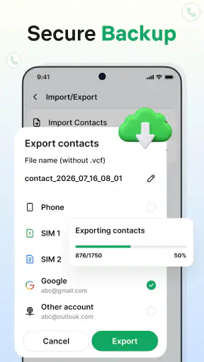 Contacts - Phone Call Launcher screenshot