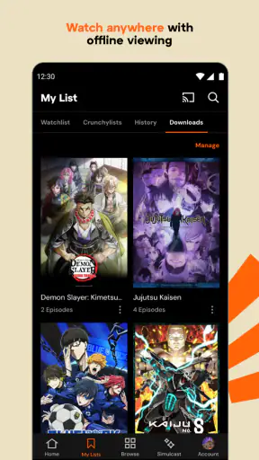 Crunchyroll: streaming anime screenshot