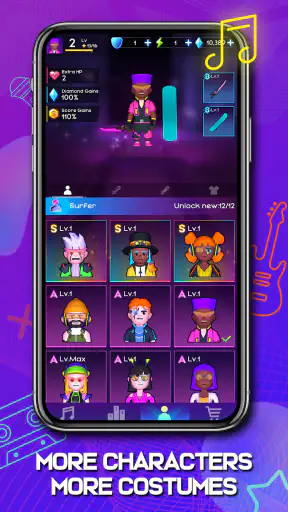 Cyber Surfer : Ритм Одіссея screenshot