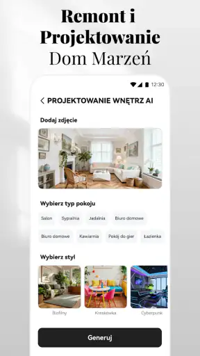DecAI® - AI Projektowanie Domu screenshot