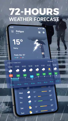 Dokładna pogoda na żywo screenshot