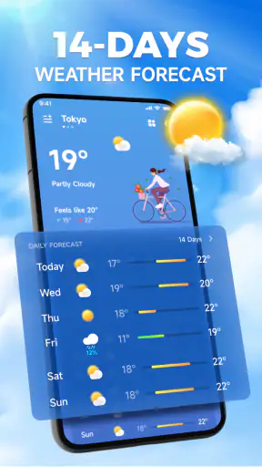 Dokładna pogoda na żywo screenshot