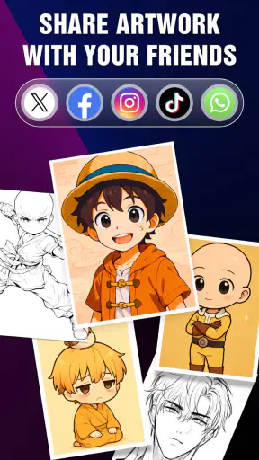 Draw Anime - AR Tracing App screenshot