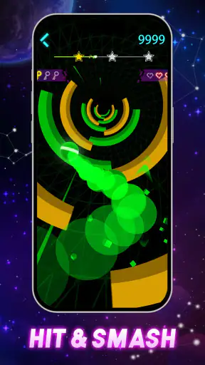 Dream Circles Dash: Music Game screenshot
