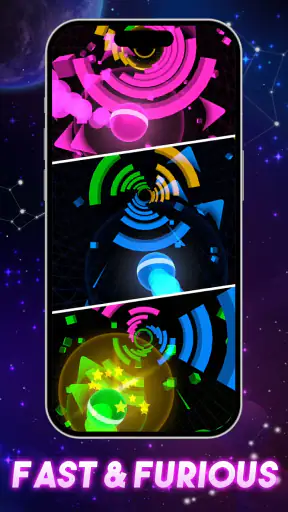 Dream Circles Dash: Music Game screenshot