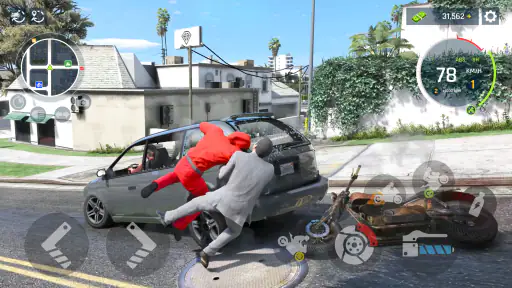 Driving Motor Racing Simulator screenshot