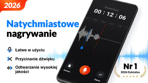 Dyktafon na Androida screenshot