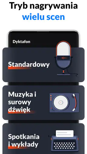 Dyktafon na Androida screenshot