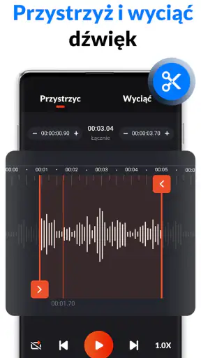 Dyktafon na Androida screenshot