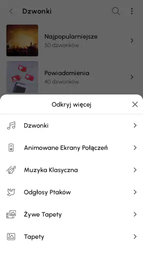 Dzwonki na Androida™ screenshot