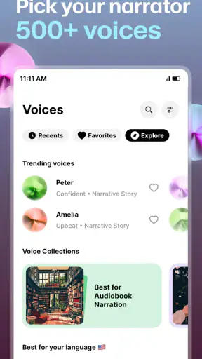 ElevenReader: Czytaj na głos screenshot