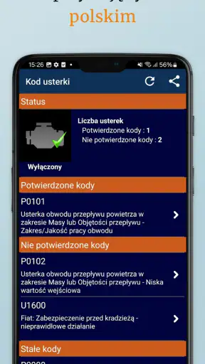 OBD2 Car Scanner - EOBD Facile screenshot