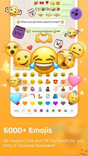 Facemoji AI Emoji Keyboard screenshot