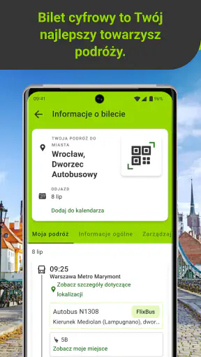FlixBus: Bilety Autobusowe screenshot