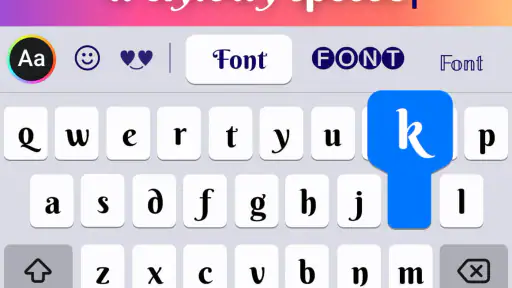 Fonts - Czcionki Klawiatura screenshot