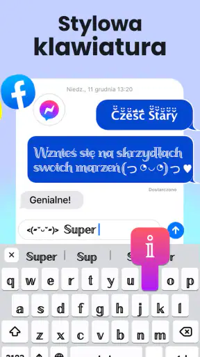 Fonts: czcionki klawiatura screenshot
