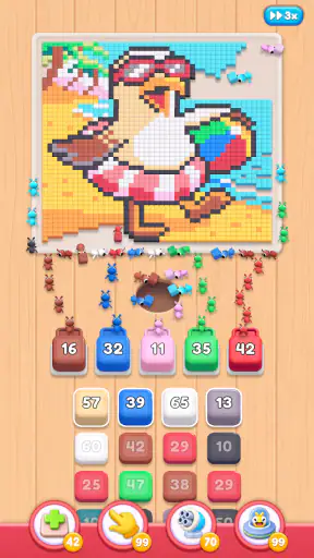 Food Hunt: Pixel Puzzle screenshot