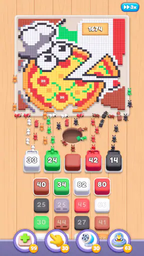 Food Hunt: Pixel Puzzle screenshot