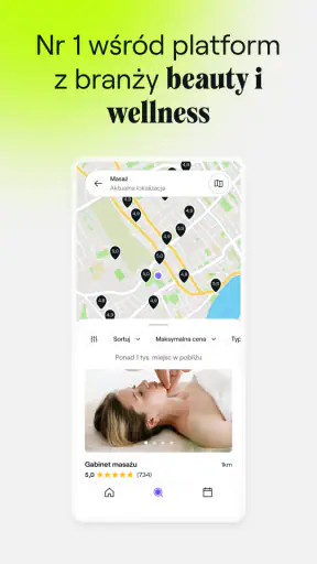 Fresha dla klientów screenshot