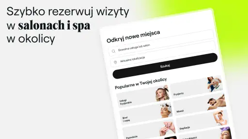 Fresha dla klientów screenshot