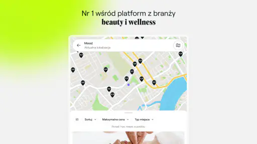 Fresha dla klientów screenshot