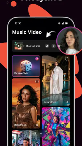 Generator muzyki AI - Waazy screenshot