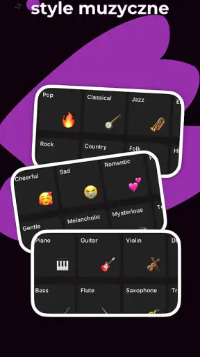 Generator muzyki AI - Waazy screenshot