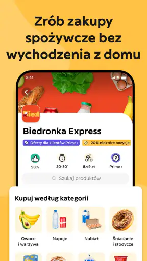 Glovo－dostawa jedzenie i inne screenshot