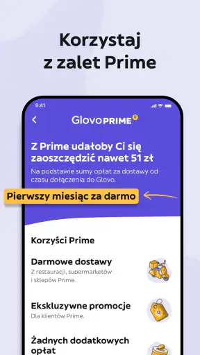 Glovo－dostawa jedzenie i inne screenshot