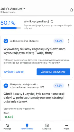 Google Ads screenshot