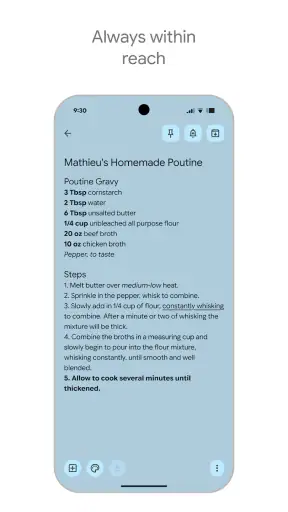Google Keep – notatki i listy screenshot