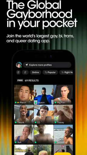 Grindr Randki i Czat dla Gejów screenshot