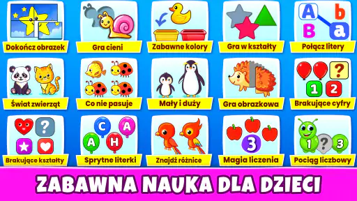 Gry dla dzieci: nauka i zabawa screenshot