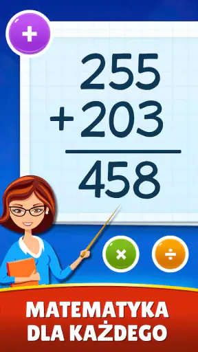 Gry matematyczne: Dzieci 5-12 screenshot