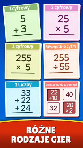Gry matematyczne: Dzieci 5-12 screenshot