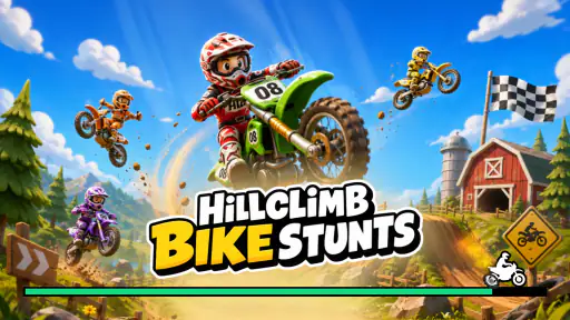 Hill Climb Bike Stunts screenshot