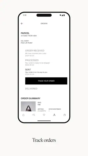 H&M screenshot