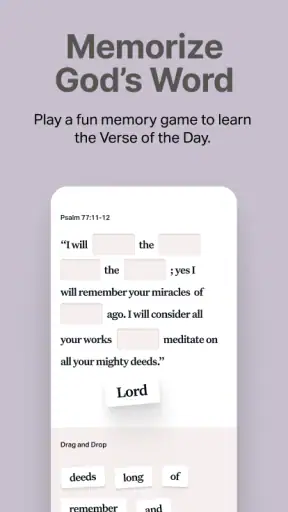 Holy Bible Offline NIV KJV App screenshot