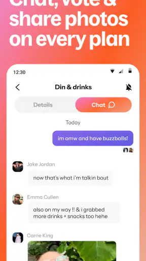 Howbout: shared calendar screenshot