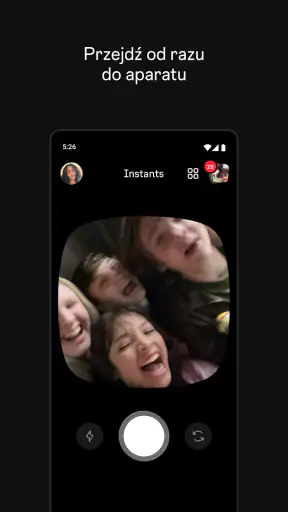 Instants, aplikacja Instagramu screenshot