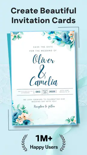 Invitation Maker, Card Design screenshot