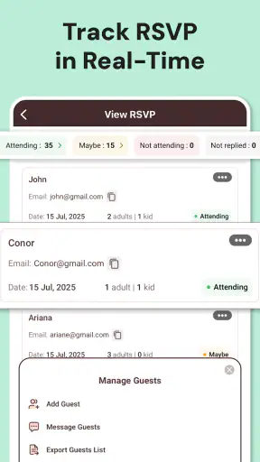 Invitation Maker, Card Design screenshot