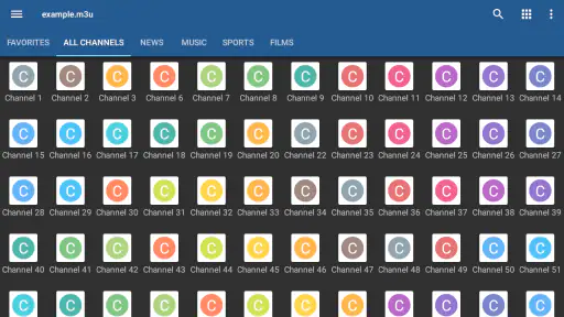 IPTV screenshot