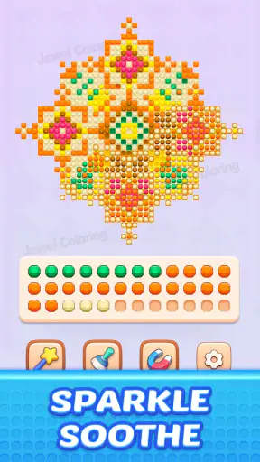 Jewel Coloring screenshot