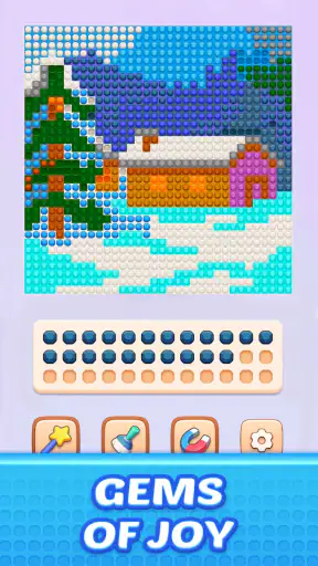 Jewel Coloring screenshot