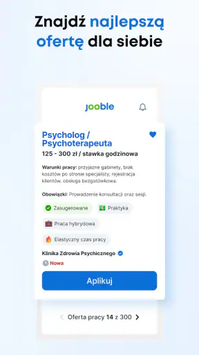 Jooble — Oferty Pracy w Polsce screenshot