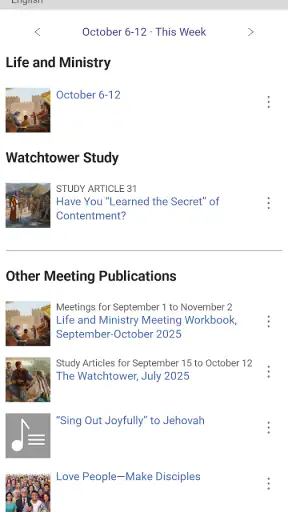 JW Library screenshot