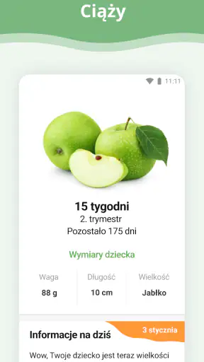 Kalendarz ciąży screenshot